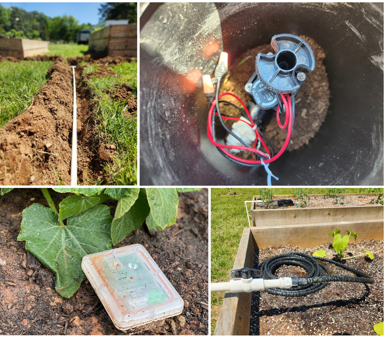 implementing the iot solution in the garden