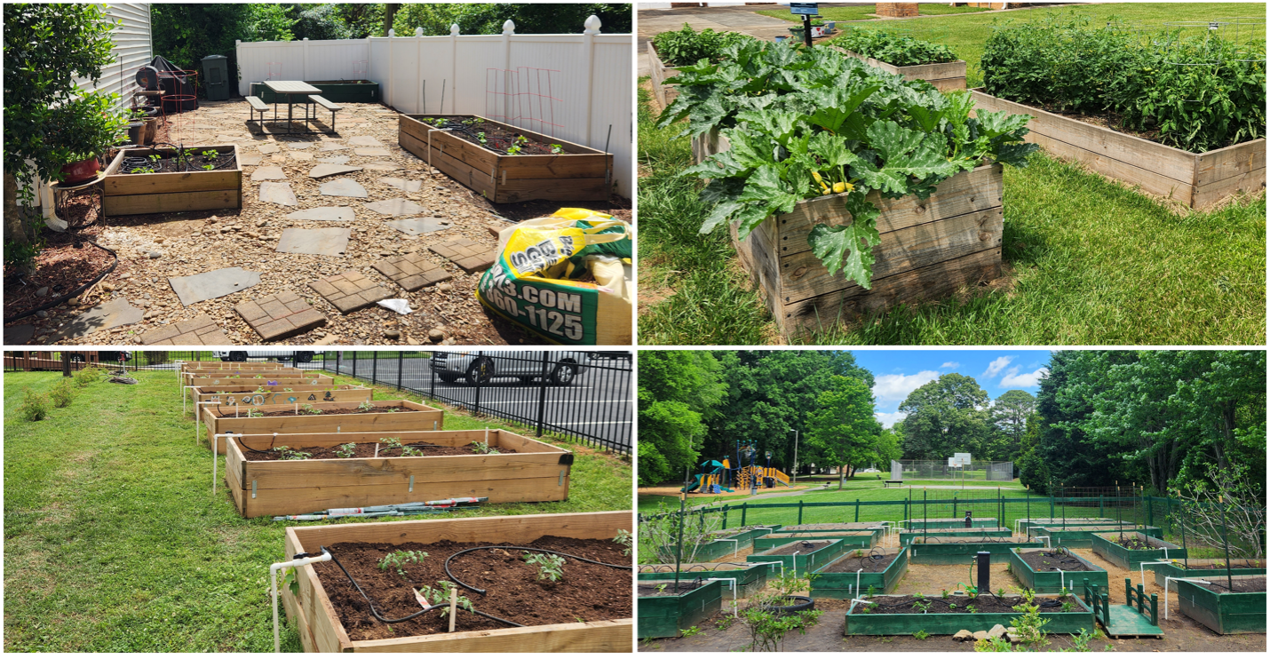 successful Iot solution in community garden, Charlotte NC